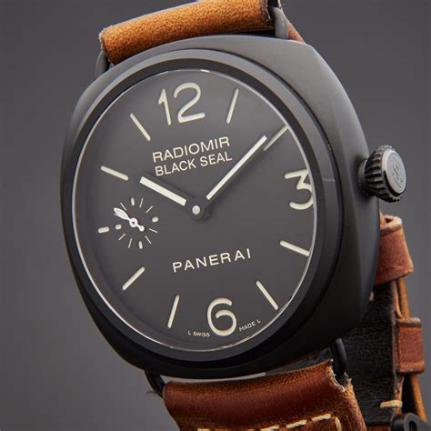 panerai black seal 292|Panerai Radiomir Black Seal PAM 00292 .